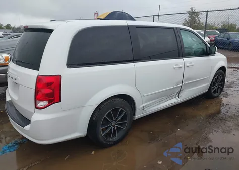 2017 Dodge Grand Caravan Sxt из США, поврежденный, VIN 2C4RDGCG1HR625618